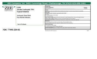 473.18ml Label (Ls30 02)